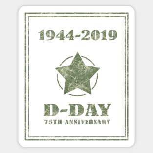 D-Day 75th Anniversary Sticker